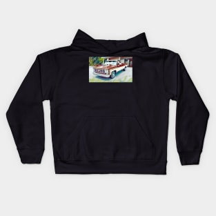 Classic 1977 Chevy C10 Pick Up Truck Kids Hoodie